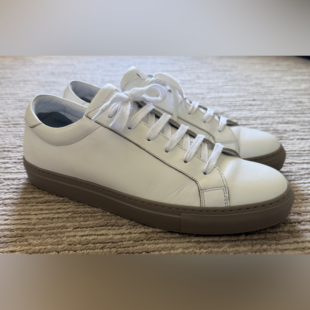 To Boot Pescara White, Leather Sneakers, size 9